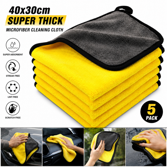Premium Microfiber Car Drying Towel Car Cleaning  – Ultra Absorbent & Scratch-Free 🚗✨