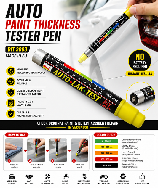 AutoLak Car Paint Checker Pen | Car Paint Tester Pen