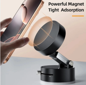 Multi-Scene Magnetic Phone Holder 360° Rotating Stand for Car Desktop, and Travel | Universal Mount for Hands-Free Viewing & Convenient Use