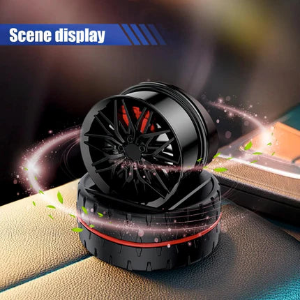 Solar Car Air Freshener – Premium Rotating Car Air Freshener
