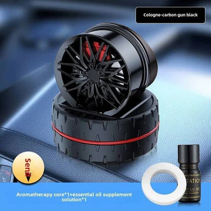 Solar Car Air Freshener – Premium Rotating Car Air Freshener